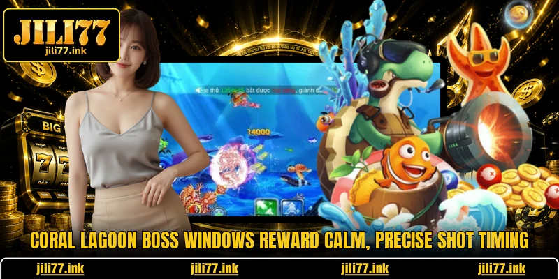 Coral Lagoon boss windows reward calm, precise shot timing