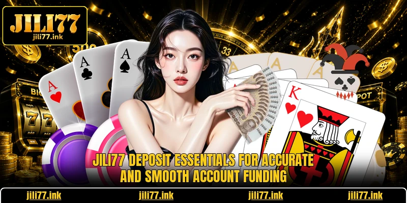 JILI77 deposit essentials for accurate and smooth account funding