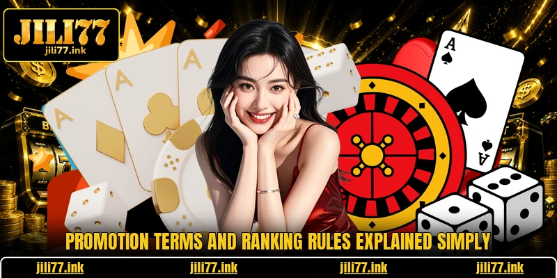 Promotion terms and ranking rules explained simply
