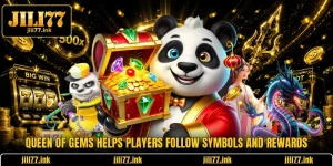 Queen Of Gems Helps Players Follow Symbols And Rewards
