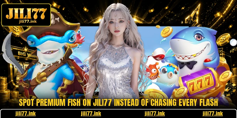 Spot premium fish on JILI77 instead of chasing every flash