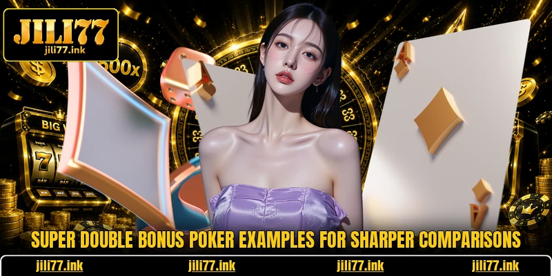 Super Double Bonus Poker examples for sharper comparisons